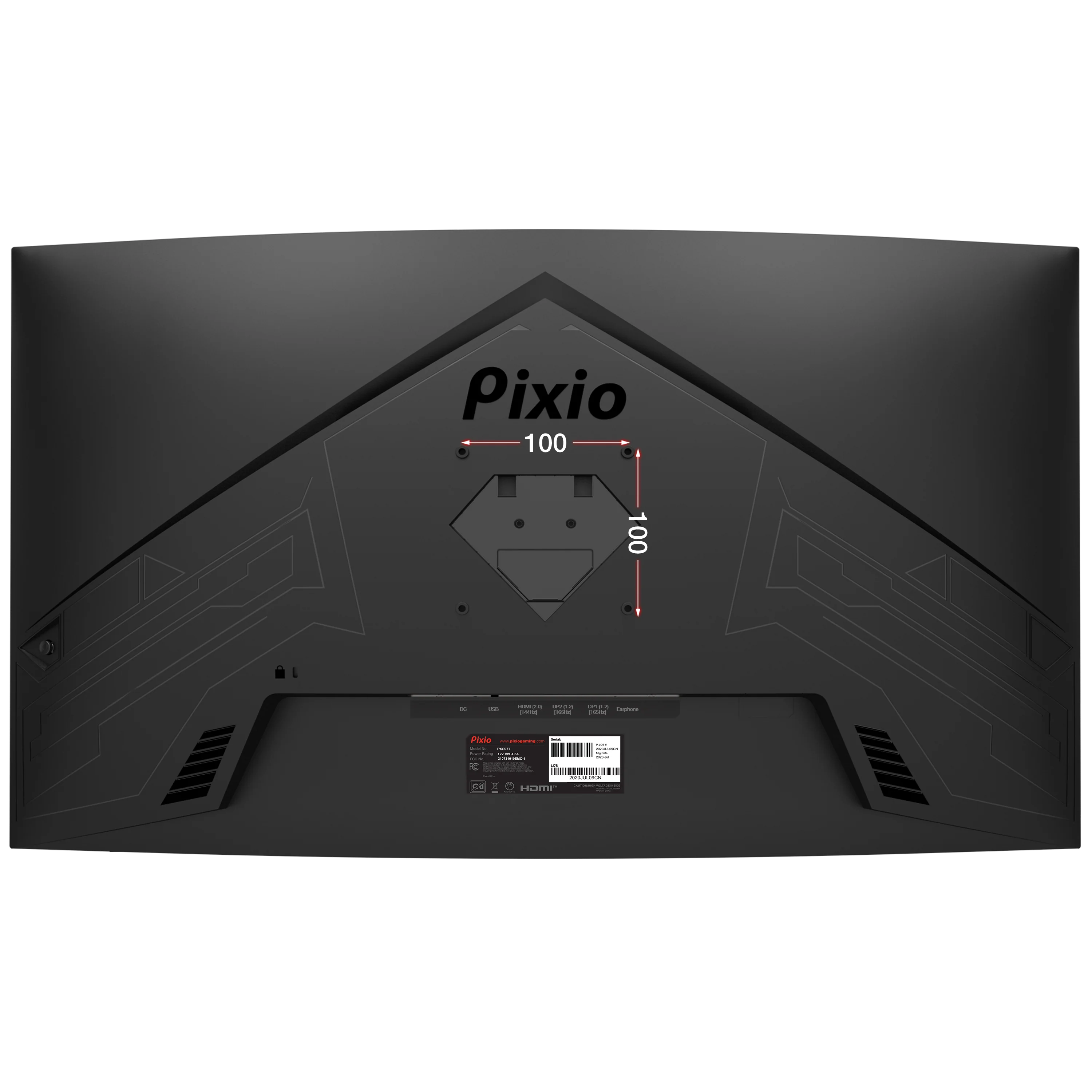 PXC277 Advanced Curved Gaming Monitor - Image 9